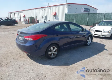 2013 Hyundai Elantra Gls z USA, uszkodzony, nr VIN 5NPDH4AE3DH343714
